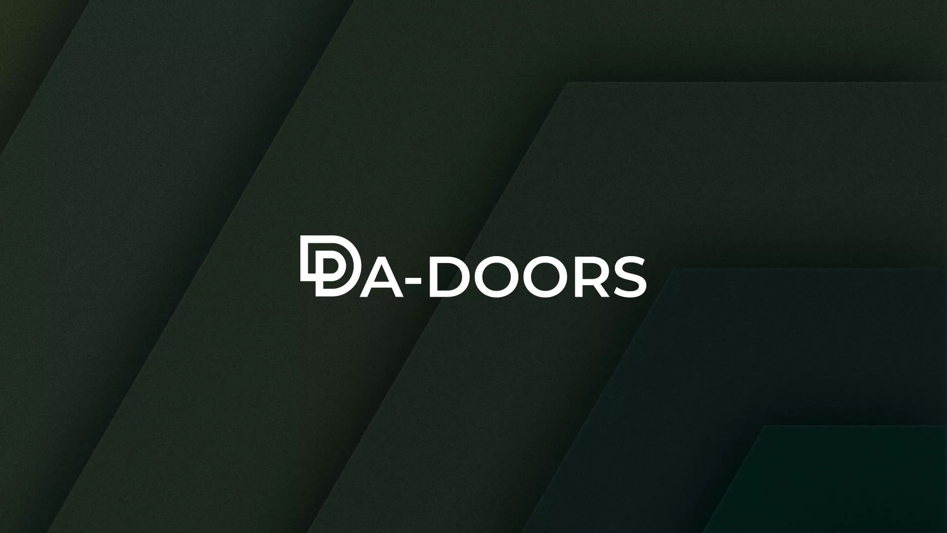 Создание логотипа компании «DA-DOORS» в Железнодорожном