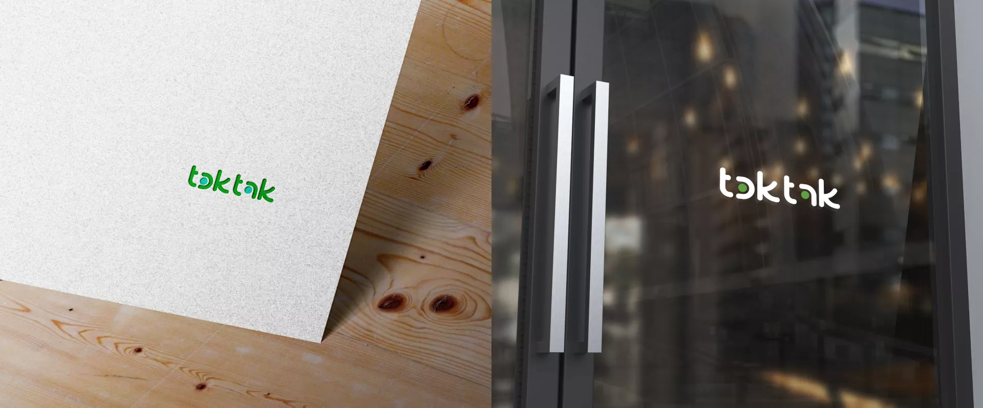 Разработка логотипа компании «Ток-Так» в Железнодорожном