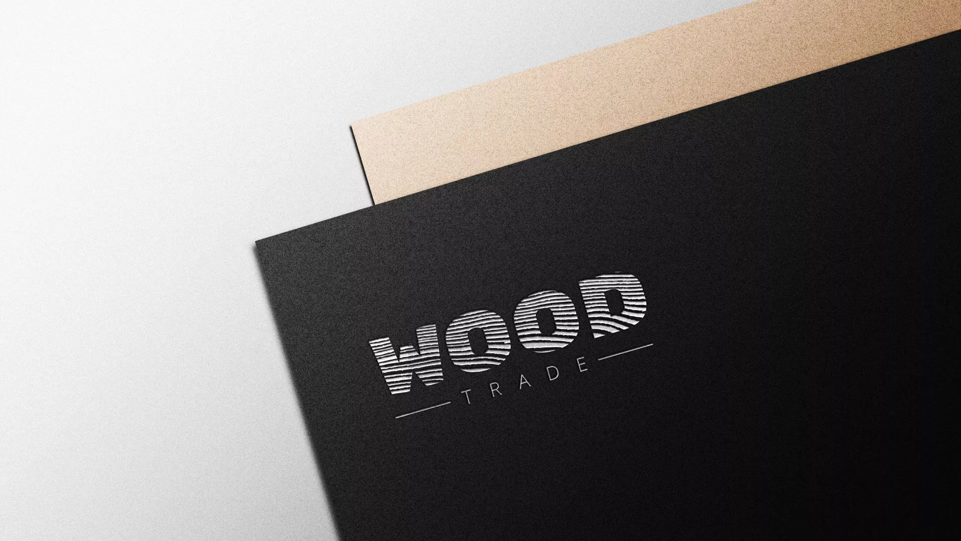 Разработка логотипа для компании «Wood Trade» в Железнодорожном