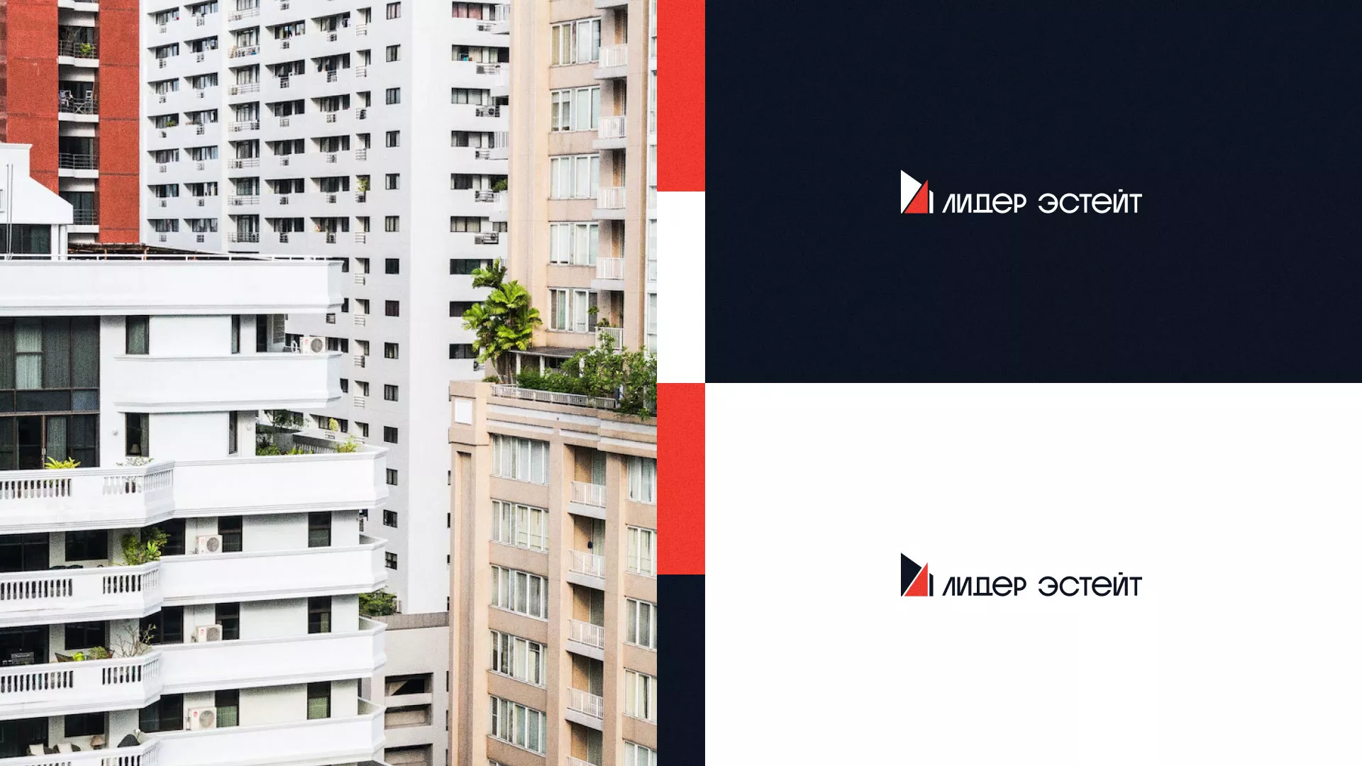 Сделали логотип для агентства недвижимости «Лидер Эстейт» в Железнодорожном