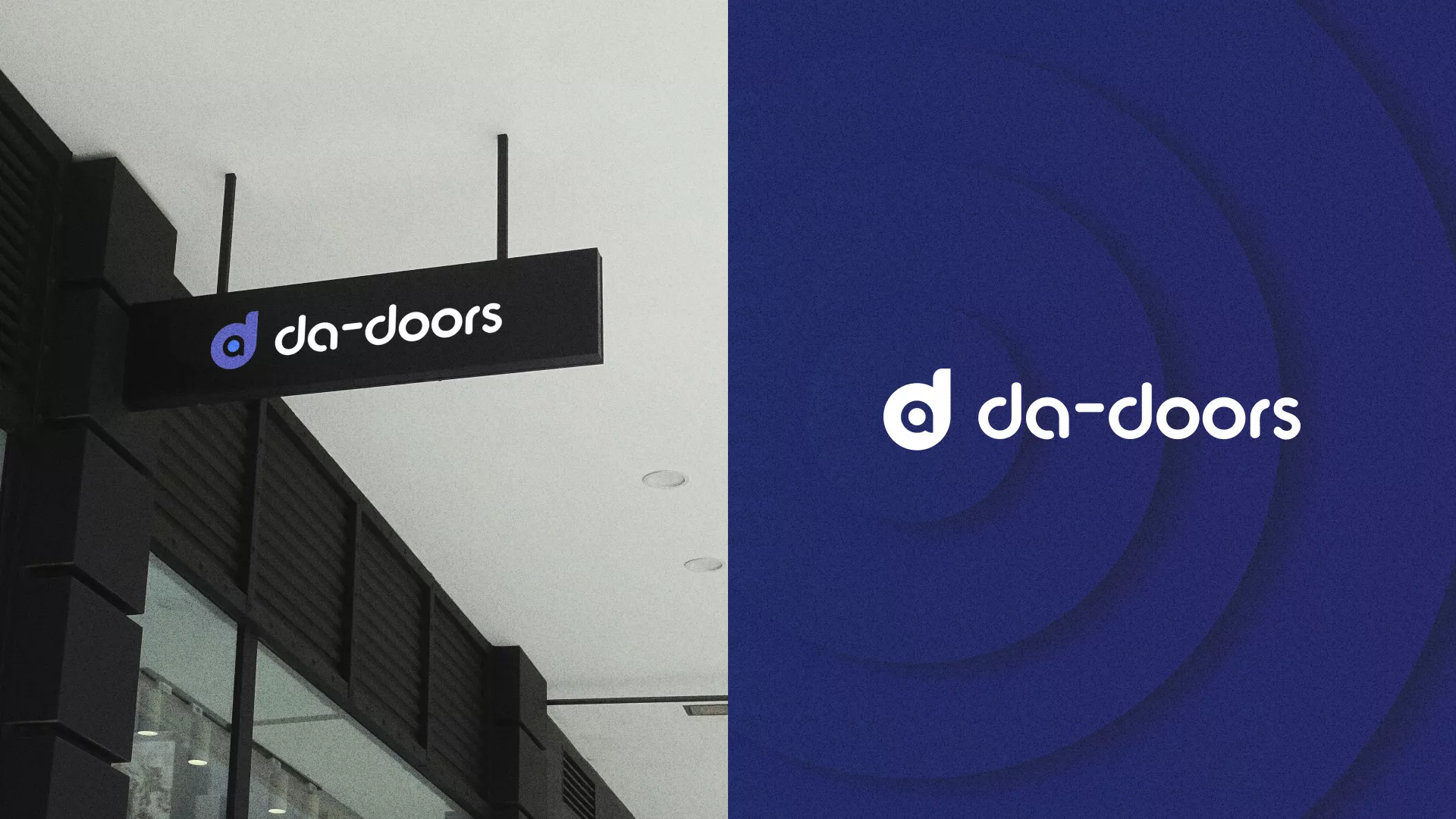 Разработка логотипа компании по продаже дверей в Железнодорожном